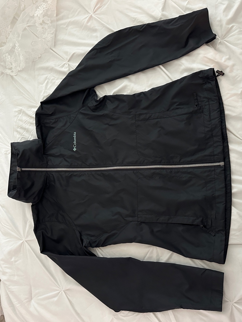 Columbia Black Women's Windbreaker Jacket